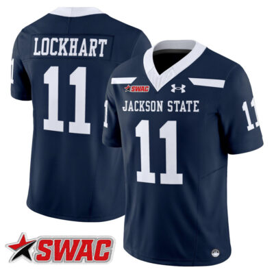Jackson State Tigers 2025 Vapor Limited Jersey - Navy Jared Lockhart