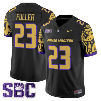 James Madison Dukes 2025 Vapor Limited Jersey - Black Jordan Fuller