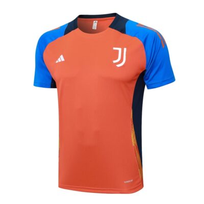 Alternative view of Juventus 2024 2025 Orange Soccer Jersey Shorts Set
