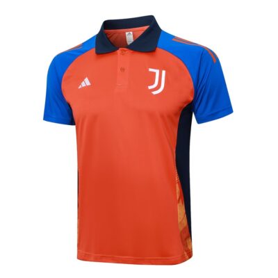Alternative view of Juventus Polo + Pants 2024 2025 Orange Training Tracksuit