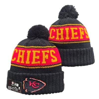 Kansas City Chiefs Cuffed Knit Hat with Pom