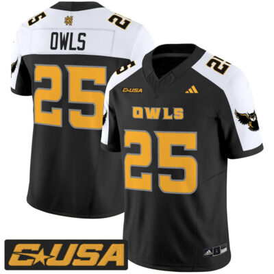 Kennesaw State Owls 2025 Vapor Limited Jersey - Black Alternate #25 Owls