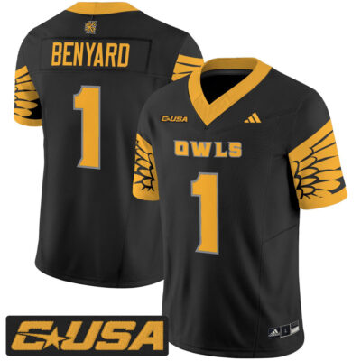 Kennesaw State Owls 2025 Vapor Limited Jersey - Black Gabriel Benyard