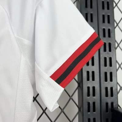 Kids' Kit Soccer Jersey Suit Ajax I 25/26 - White and Red - Image 4