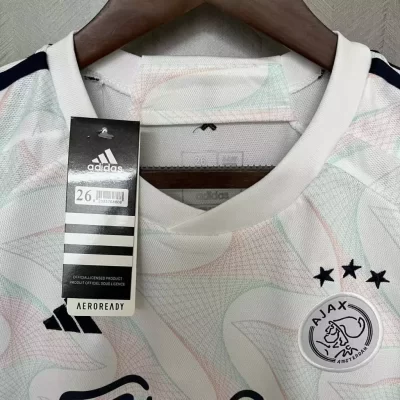 Kids' Kit Soccer Jersey Suit Ajax II 23/24 - White - Image 4