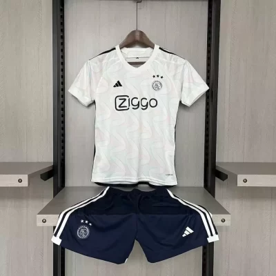 Kids' Kit Soccer Jersey Suit Ajax II 23/24 - White