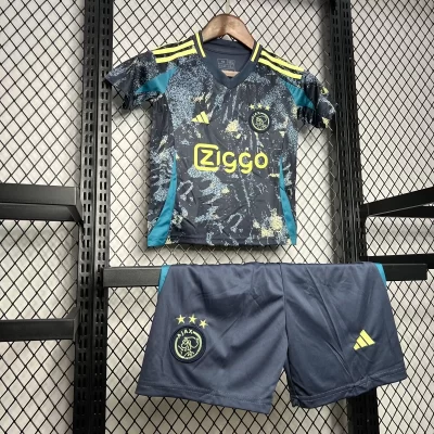 Kids' Kit Soccer Jersey Suit Ajax II 24/25 - Blue - Image 3