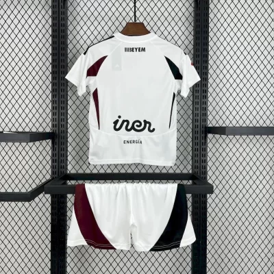 Alternative view of Kids' Kit Soccer Jersey Suit Albacete I 24/25 - White