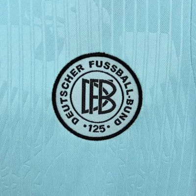 Kids' Kit Soccer Jersey Suit Alemanha Edicao 125 Anos 2025/26 - Blue and Black - Image 4