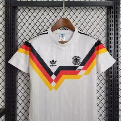Alternative view of Kids' Kit Soccer Jersey Suit Alemanha I 1992 - White