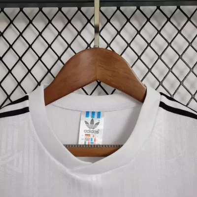 Kids' Kit Soccer Jersey Suit Alemanha I 1992 - White - Image 3