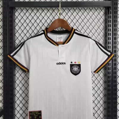 Alternative view of Kids' Kit Soccer Jersey Suit Alemanha I 1996 - White