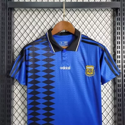 Alternative view of Kids' Kit Soccer Jersey Suit Argentina Especial 2022/23 - Blue