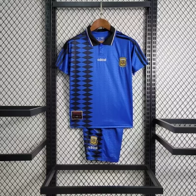 Kids' Kit Soccer Jersey Suit Argentina Especial 2022/23 - Blue
