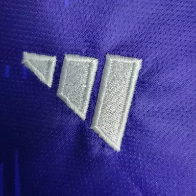 Kids' Kit Soccer Jersey Suit Argentina II 2022/23 - Purple - Image 3