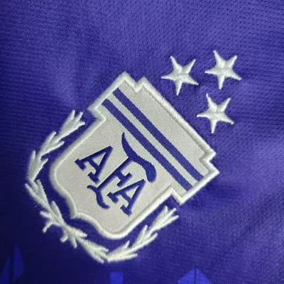 Kids' Kit Soccer Jersey Suit Argentina II 2022/23 - Purple - Image 4