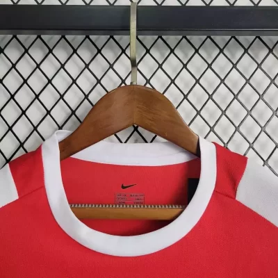 Kids' Kit Soccer Jersey Suit Arsenal I 03/04 - Red and White - Image 3