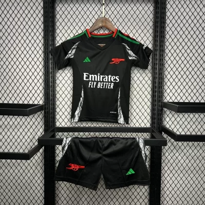 Kids' Kit Soccer Jersey Suit Arsenal II 24/25 - Black