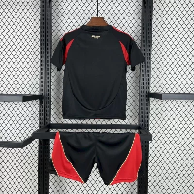 Alternative view of Kids' Kit Soccer Jersey Suit Atlanta United I 24/25 - Black and Red