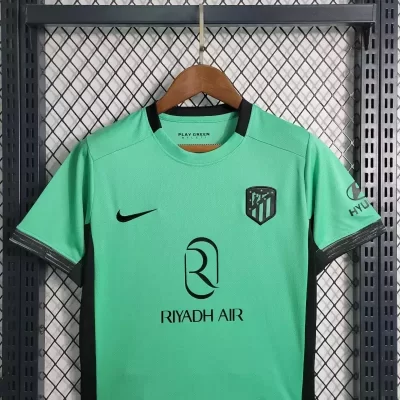 Alternative view of Kids' Kit Soccer Jersey Suit Atletico de Madrid III 23/24 - Green