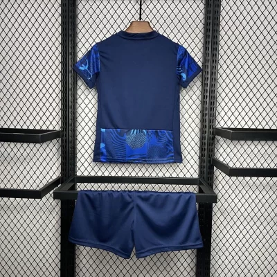 Alternative view of Kids' Kit Soccer Jersey Suit Atletico de Madrid III 24/25 - Blue