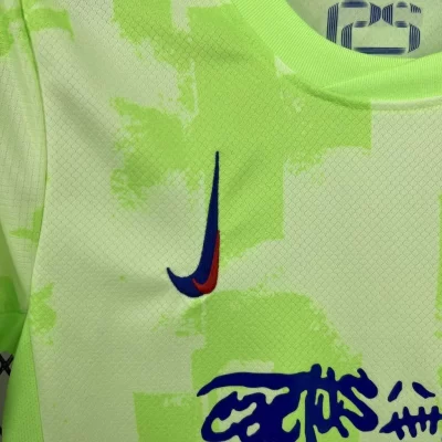 Kids' Kit Soccer Jersey Suit Barcelona III 24/25 - Green - Image 4