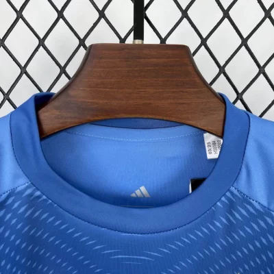 Kids' Kit Soccer Jersey Suit Bayern de Munique Goalkeeper 25/26 - Blue - Image 3