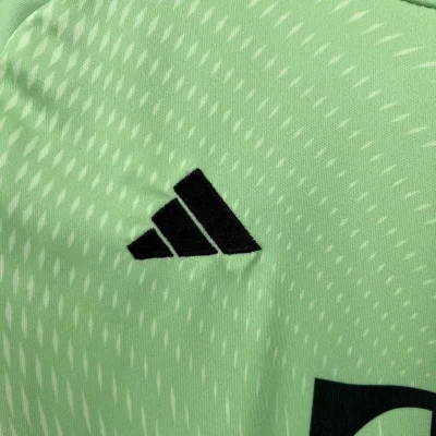 Kids' Kit Soccer Jersey Suit Bayern de Munique Goalkeeper 25/26 - Green - Image 4