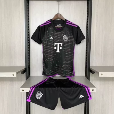 Kids' Kit Soccer Jersey Suit Bayern de Munique II 23/24 - Black