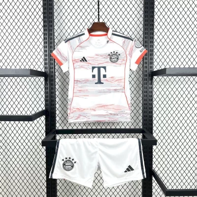Kids' Kit Soccer Jersey Suit Bayern de Munique II 25/26 - White