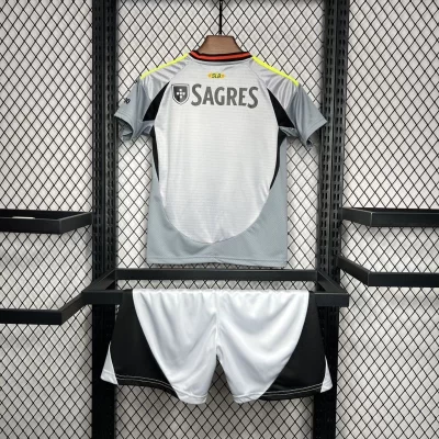 Alternative view of Kids' Kit Soccer Jersey Suit Benfica III 24/25 - Gray