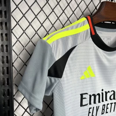 Kids' Kit Soccer Jersey Suit Benfica III 24/25 - Gray - Image 4