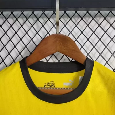 Kids' Kit Soccer Jersey Suit Borussia Dortmund I 23/24 - Yellow and Black - Image 3