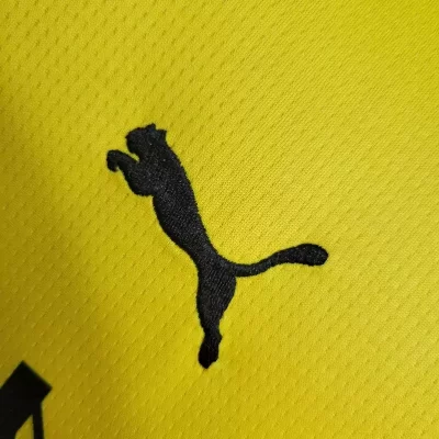 Kids' Kit Soccer Jersey Suit Borussia Dortmund I 23/24 - Yellow and Black - Image 4