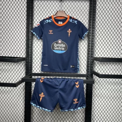 Kids' Kit Soccer Jersey Suit Celta de Vigo II 24/25 - Blue