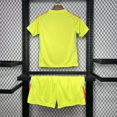 Alternative view of Kids' Kit Soccer Jersey Suit Celtic Goalkeeper 24/25 - Yellow