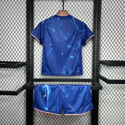 Alternative view of Kids' Kit Soccer Jersey Suit Chelsea I 24/25 - Blue