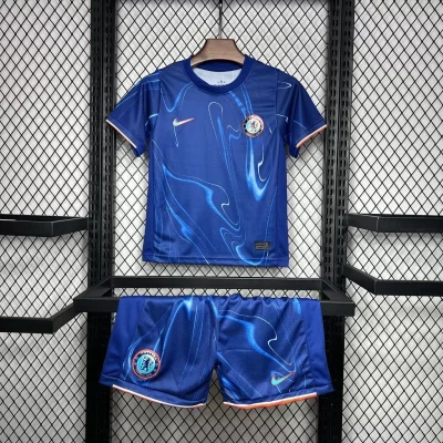 Kids' Kit Soccer Jersey Suit Chelsea I 24/25 - Blue