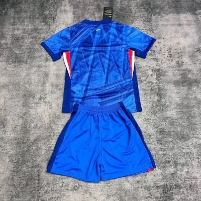 Alternative view of Kids' Kit Soccer Jersey Suit Chelsea I 25/26 - Blue