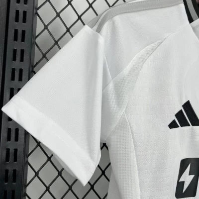 Kids' Kit Soccer Jersey Suit Colo-Colo I 25/26 - White and Black - Image 4