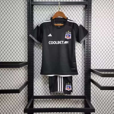 Kids' Kit Soccer Jersey Suit Colo-Colo II 24/25 - Black