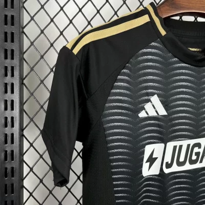 Kids' Kit Soccer Jersey Suit Colo-Colo II 25/26 - Black - Image 4