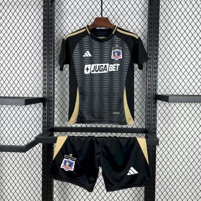 Kids' Kit Soccer Jersey Suit Colo-Colo II 25/26 - Black
