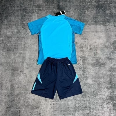 Alternative view of Kids' Kit Soccer Jersey Suit Flamengo Training 25/26 - Blue