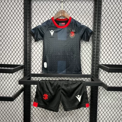 Kids' Kit Soccer Jersey Suit Georgia II 2024/25 - Black