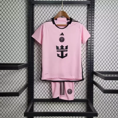 Kids' Kit Soccer Jersey Suit Inter Miami I 24/25 - Pink