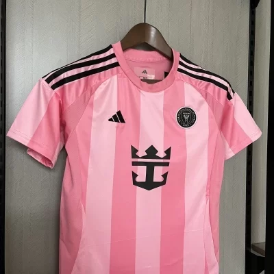 Kids' Kit Soccer Jersey Suit Inter Miami I 25/26 - Pink - Image 3