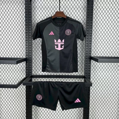Kids' Kit Soccer Jersey Suit Inter Miami II 25/26 - Black