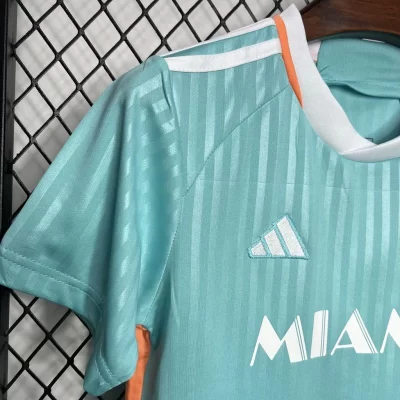 Kids' Kit Soccer Jersey Suit Inter Miami III 24/25 - Blue - Image 4