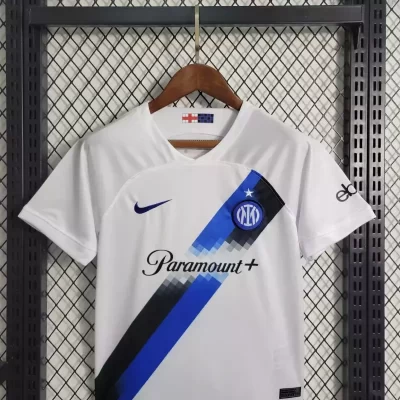 Alternative view of Kids' Kit Soccer Jersey Suit Inter de Milao II 23/24 - White